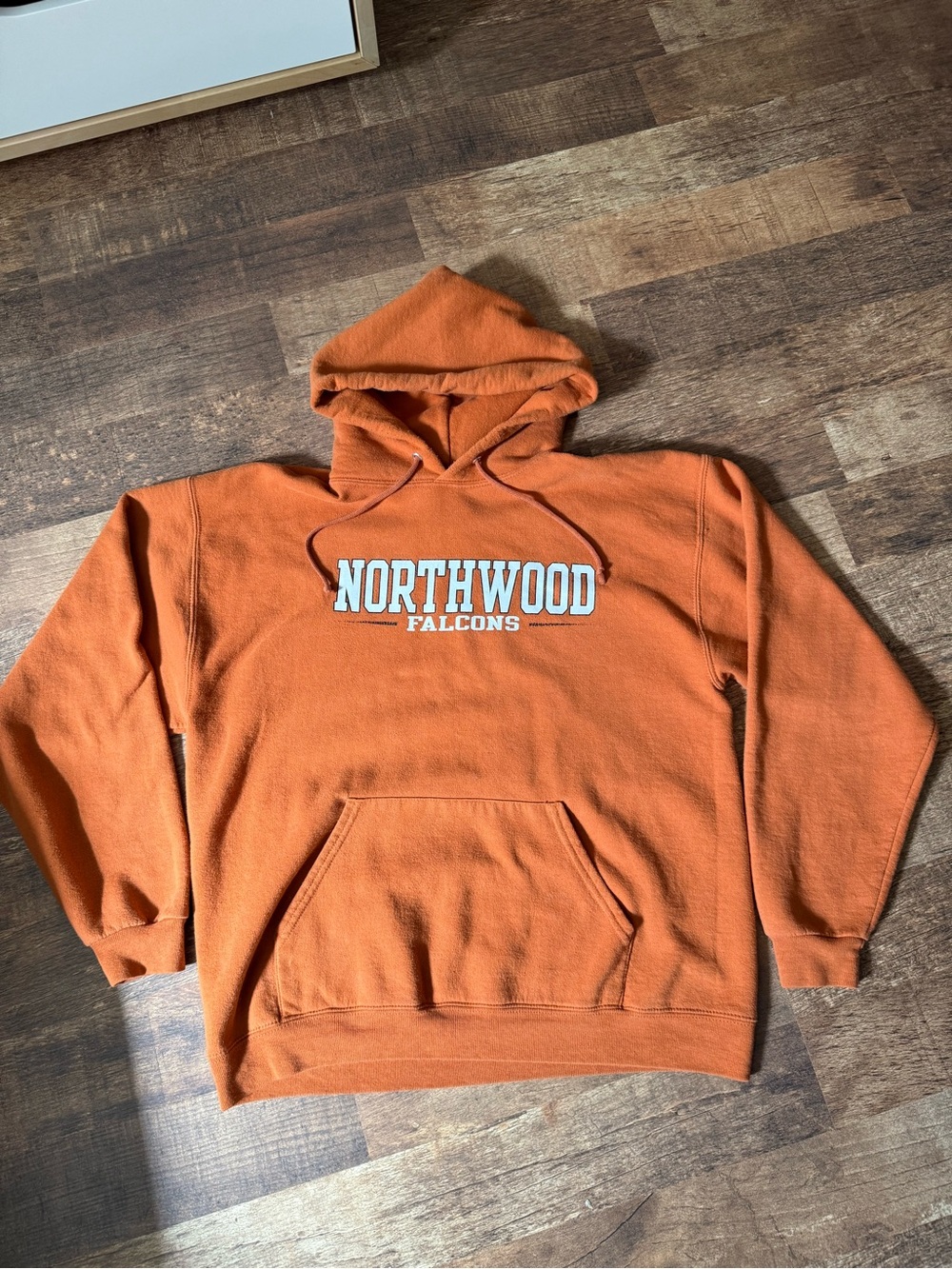 Jerzees Orange Northwood Falcons Hooded Sweatshirt